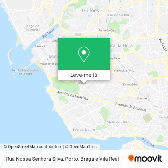 Rua Nossa Senhora Silva mapa