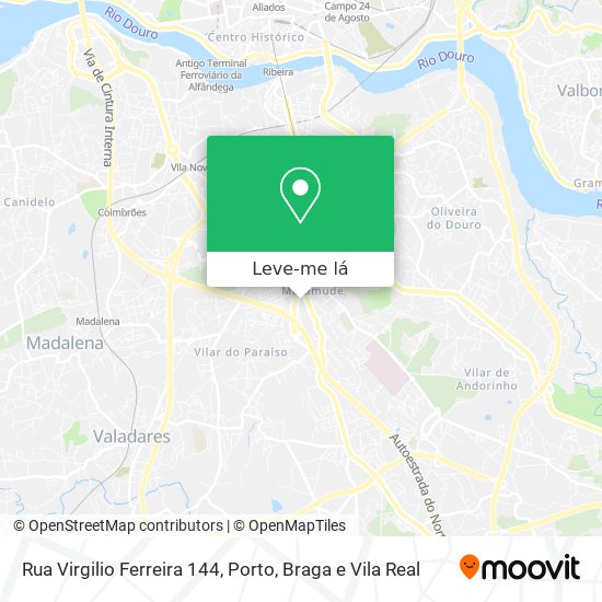Rua Virgilio Ferreira 144 mapa