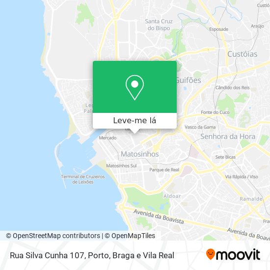 Rua Silva Cunha 107 mapa