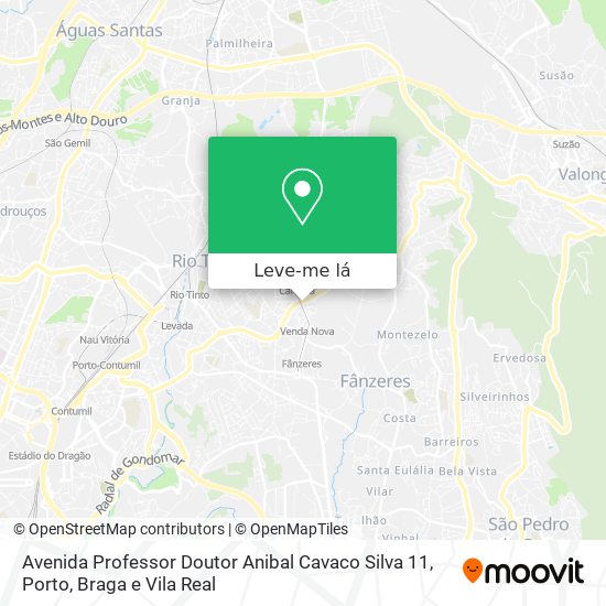Avenida Professor Doutor Anibal Cavaco Silva 11 mapa