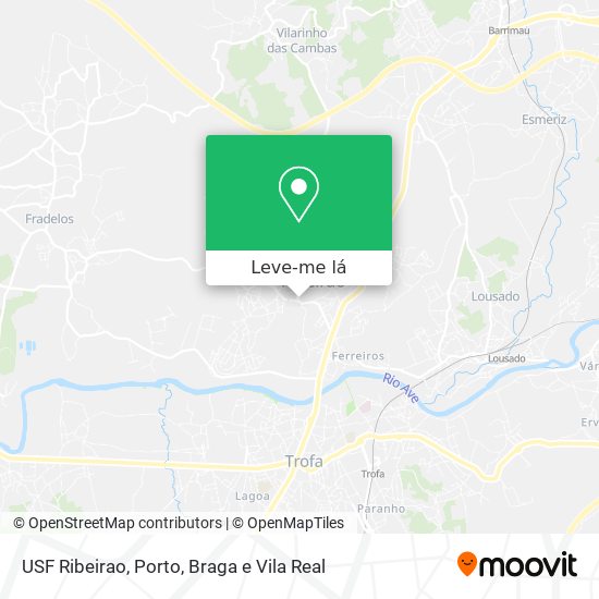 USF Ribeirao mapa