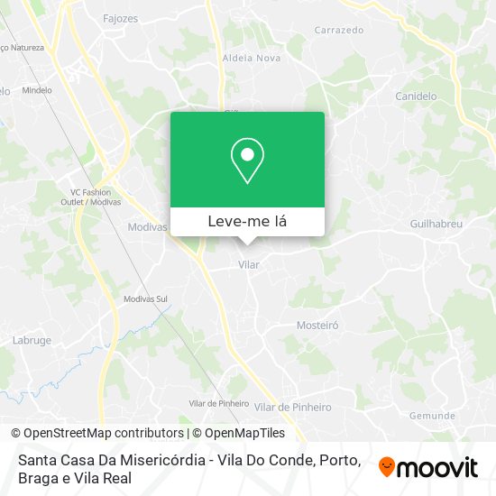 Santa Casa Da Misericórdia - Vila Do Conde mapa