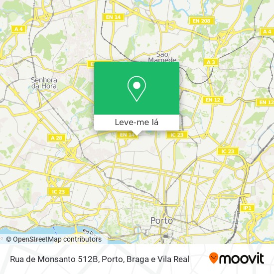 Rua de Monsanto 512B mapa