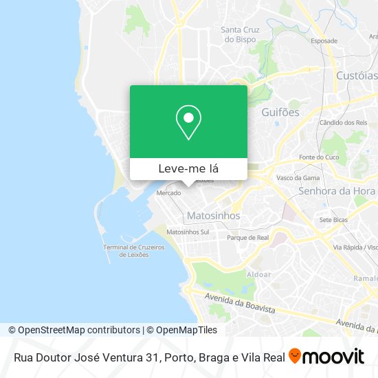 Rua Doutor José Ventura 31 mapa