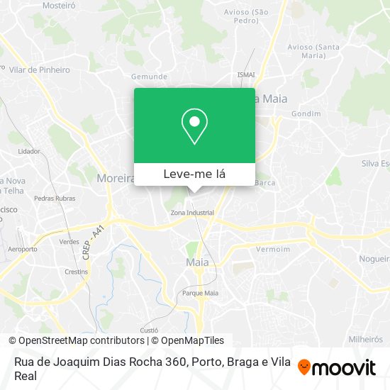 Rua de Joaquim Dias Rocha 360 mapa