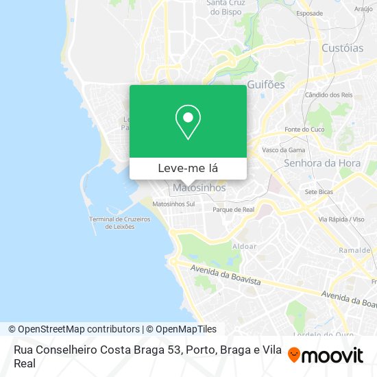 Rua Conselheiro Costa Braga 53 mapa