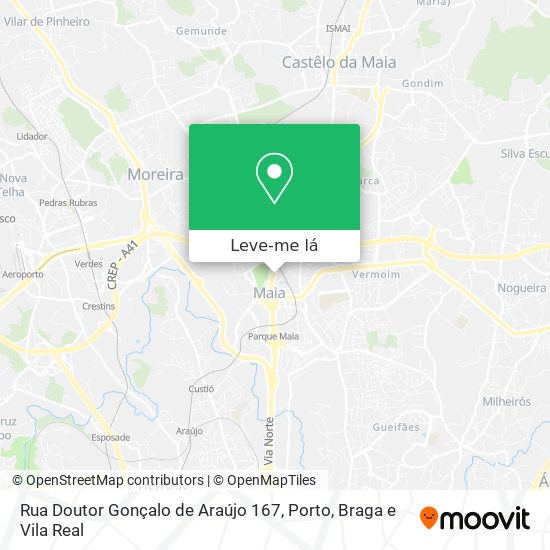 Rua Doutor Gonçalo de Araújo 167 mapa