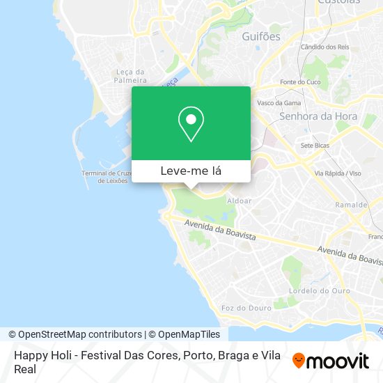 Happy Holi - Festival Das Cores mapa