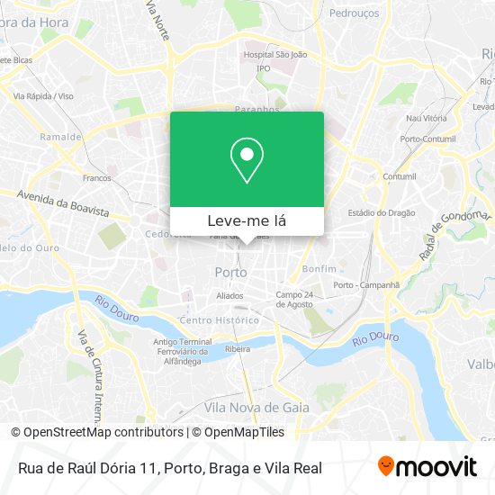 Rua de Raúl Dória 11 mapa