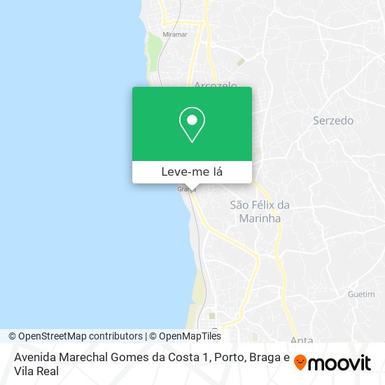 Avenida Marechal Gomes da Costa 1 mapa