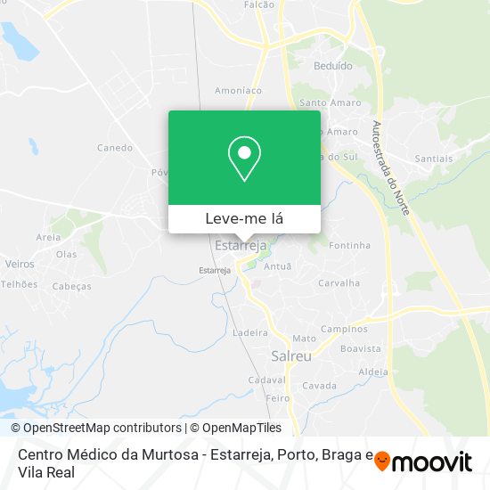Centro Médico da Murtosa - Estarreja mapa