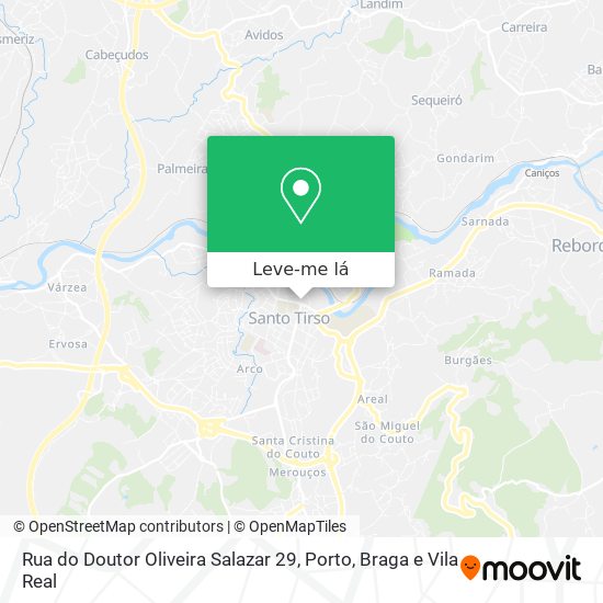 Rua do Doutor Oliveira Salazar 29 mapa