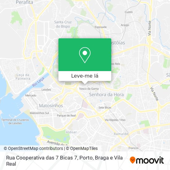 Rua Cooperativa das 7 Bicas 7 mapa