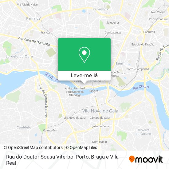 Rua do Doutor Sousa Viterbo mapa