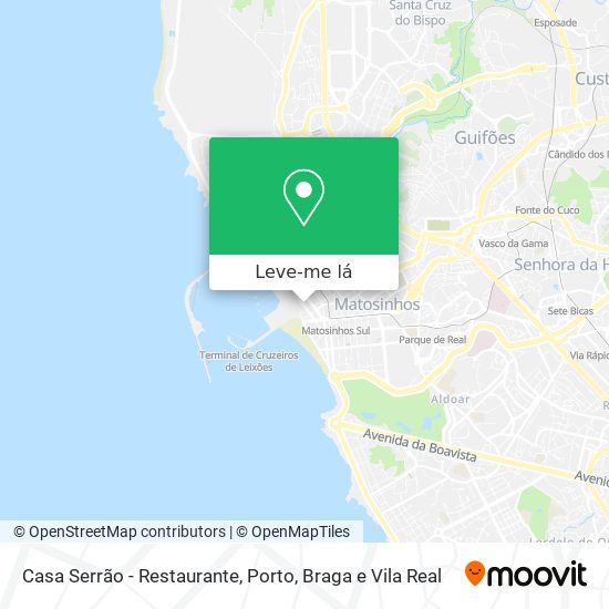 Casa Serrão - Restaurante mapa