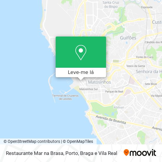 Restaurante Mar na Brasa mapa