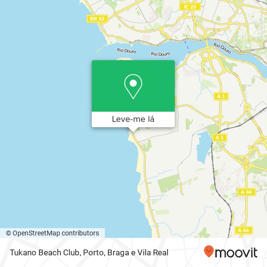 Tukano Beach Club mapa