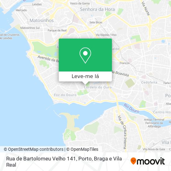 Rua de Bartolomeu Velho 141 mapa