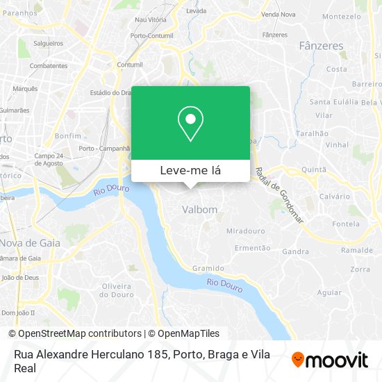 Rua Alexandre Herculano 185 mapa