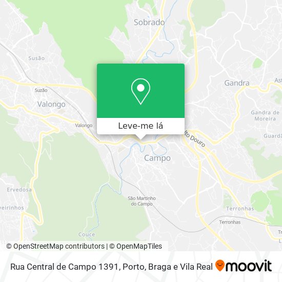 Rua Central de Campo 1391 mapa