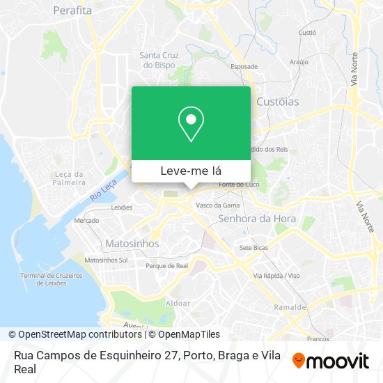 Rua Campos de Esquinheiro 27 mapa