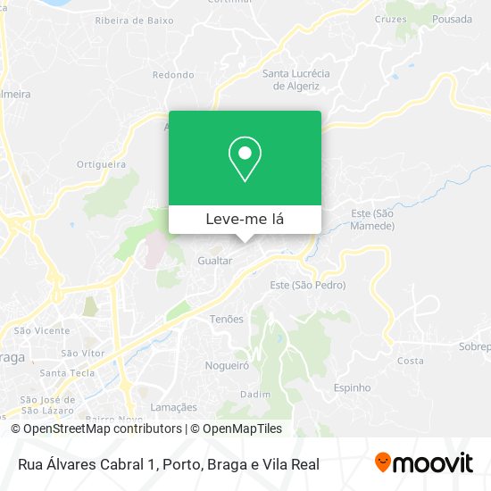 Rua Álvares Cabral 1 mapa