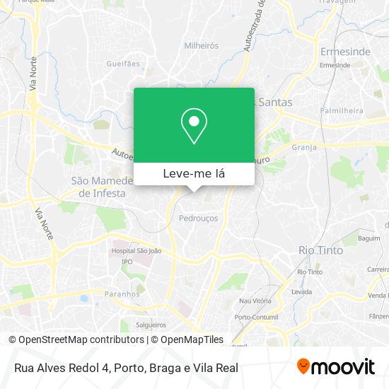 Rua Alves Redol 4 mapa