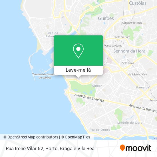 Rua Irene Vilar 62 mapa