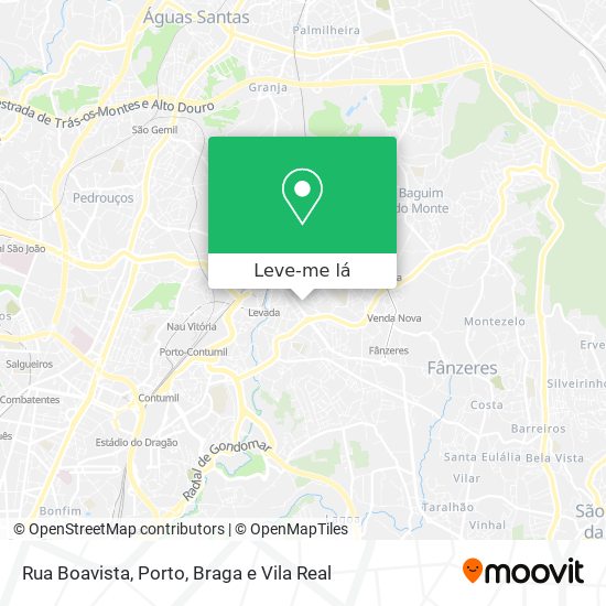 Rua Boavista mapa