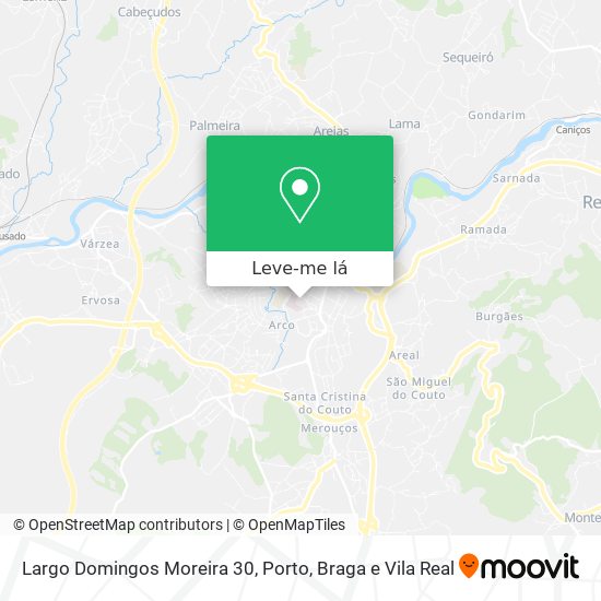 Largo Domingos Moreira 30 mapa