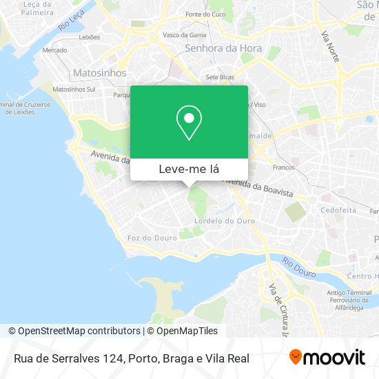 Rua de Serralves 124 mapa