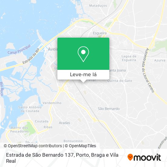 Estrada de São Bernardo 137 mapa