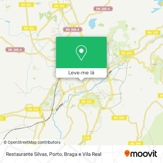 Restaurante Silvas mapa