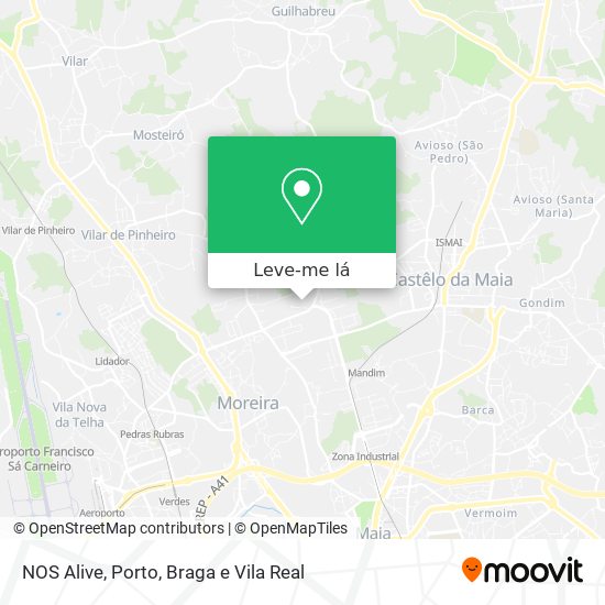 NOS Alive mapa