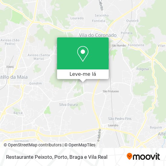 Restaurante Peixoto mapa