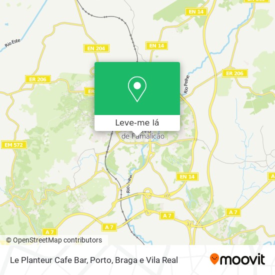 Le Planteur Cafe Bar mapa