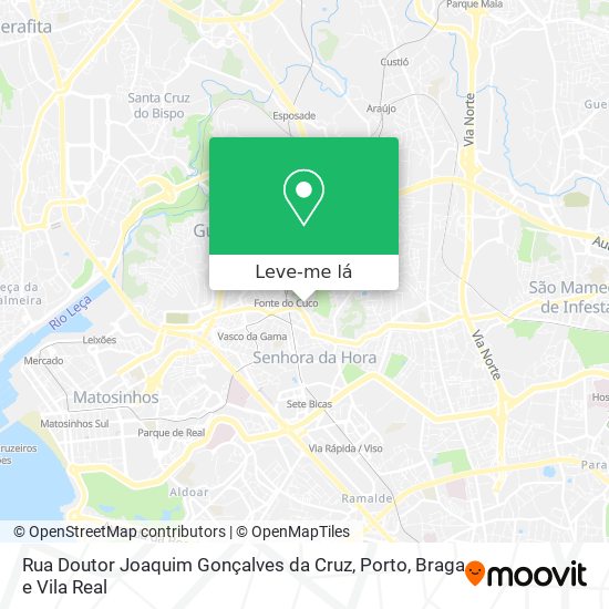 Rua Doutor Joaquim Gonçalves da Cruz mapa