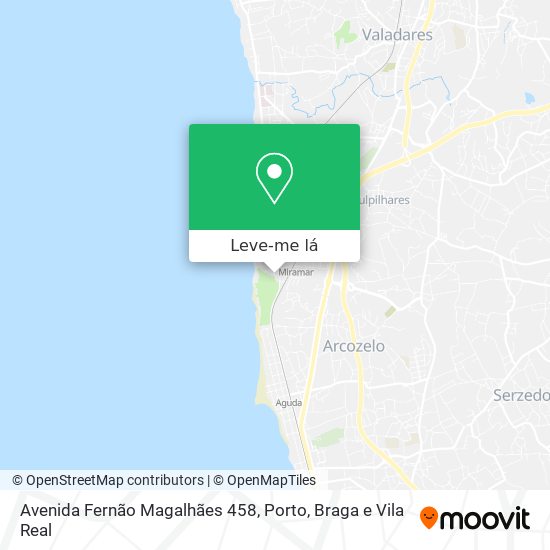 Avenida Fernão Magalhães 458 mapa