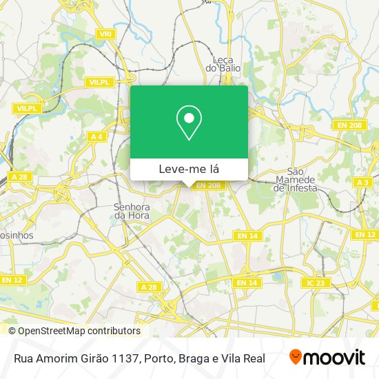 Rua Amorim Girão 1137 mapa