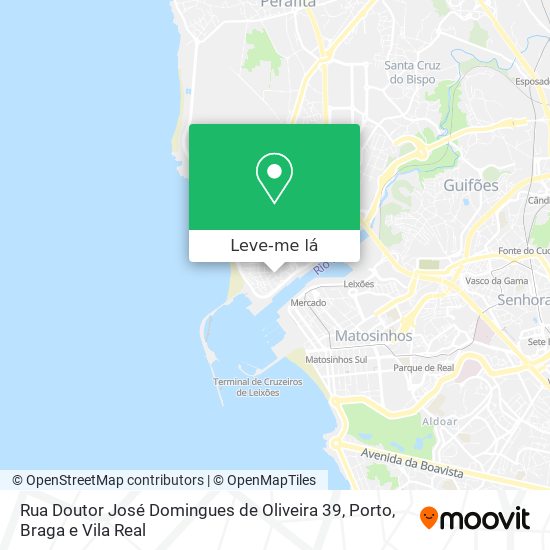 Rua Doutor José Domingues de Oliveira 39 mapa