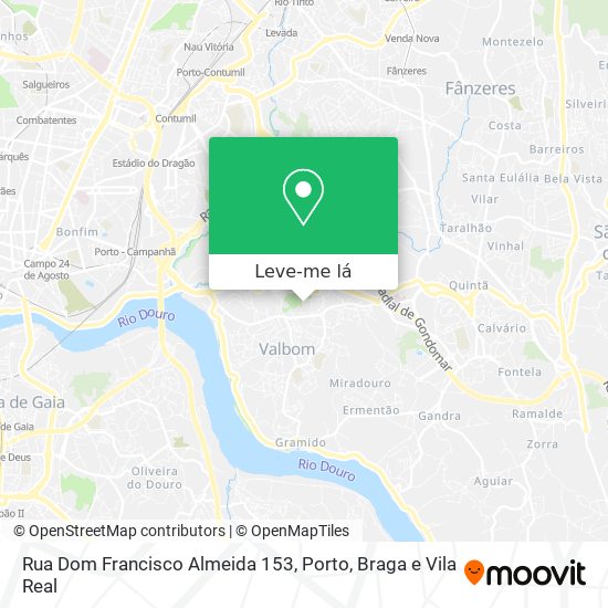 Rua Dom Francisco Almeida 153 mapa