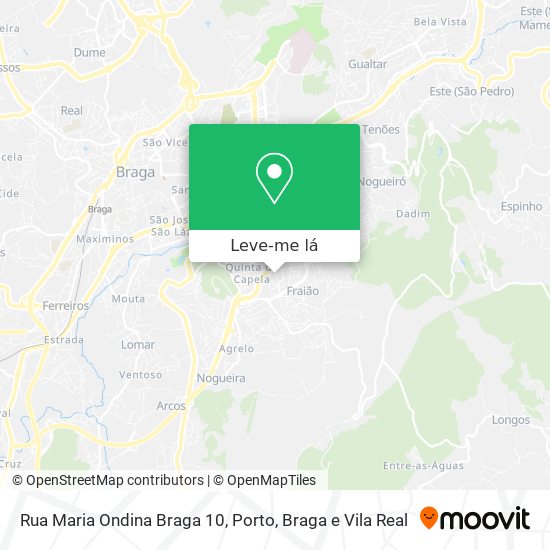 Rua Maria Ondina Braga 10 mapa