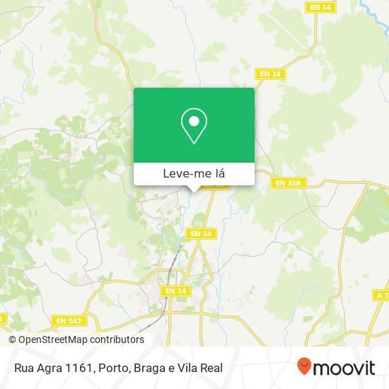 Rua Agra 1161 mapa