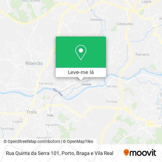 Rua Quinta da Serra 101 mapa