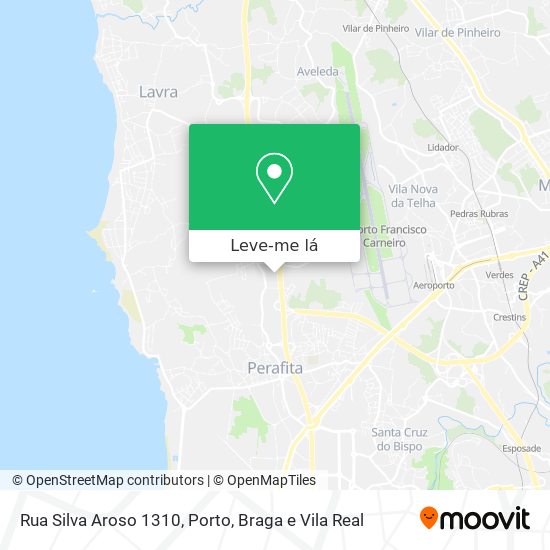 Rua Silva Aroso 1310 mapa