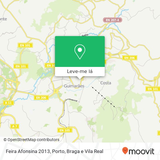Feira Afonsina 2013 mapa