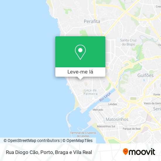 Rua Diogo Cão mapa