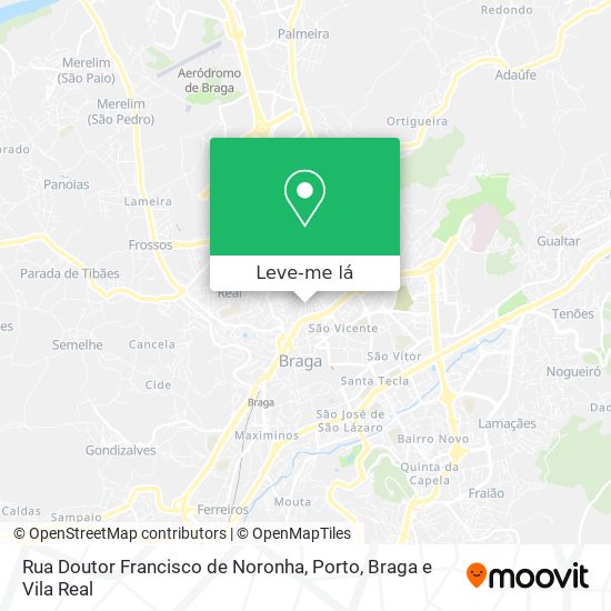 Rua Doutor Francisco de Noronha mapa