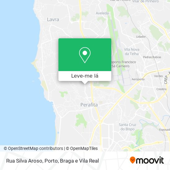 Rua Silva Aroso mapa