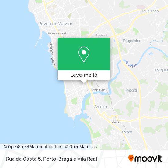 Rua da Costa 5 mapa